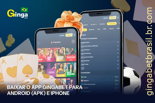 O aplicativo GingaBet para Android e iPhone é uma solução móvel moderna que oferece aos jogadores no Brasil acesso rápido às apostas esportivas e ao cassino online a qualquer momento