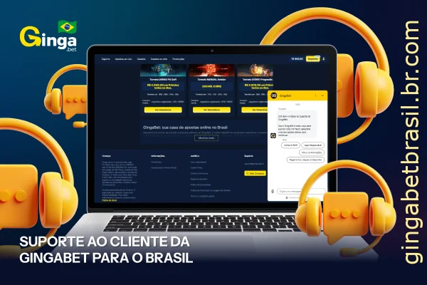 A equipe de suporte ao cliente da GingaBet está disponível 24 horas por dia, 7 dias por semana, para resolver rapidamente as dúvidas dos jogadores no Brasil